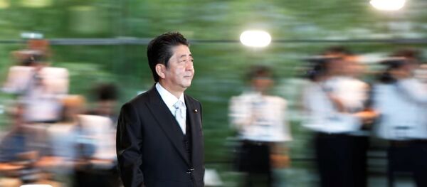 Japonya Başbakanı Şinzo Abe - Sputnik Türkiye