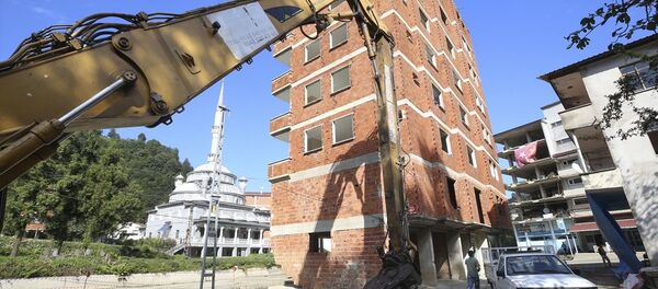 Rize- 7 katlı bina - Sputnik Türkiye