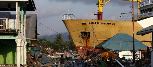 Endonezya'da deprem - Sputnik Türkiye