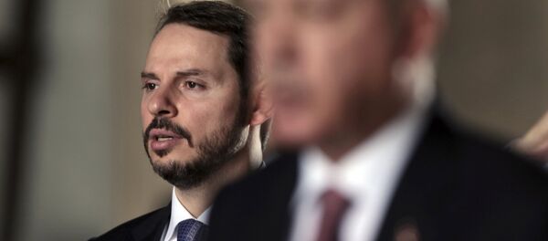 Berat Albayrak -Recep Tayyip Erdoğan Berat Albayrak -Recep Tayyip Erdoğan - Sputnik Türkiye