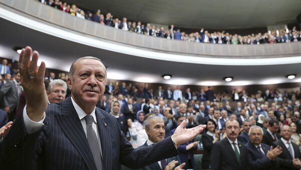 Recep Tayyip Erdoğan - AK Parti - Meclis - grup - Sputnik Türkiye