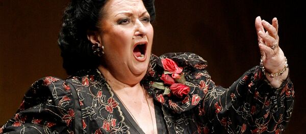 İspanyol opera efsanesi Montserrat Caballe - Sputnik Türkiye