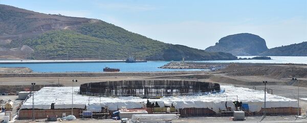 Türkiye'nin ilk nükleer güç santrali projesi olan ve yapımına devam edilen Mersin'deki Akkuyu Nükleer Güç Santrali (NGS), Açık Kapı etkinliği kapsamında ilk kez vatandaşların ziyaretine açıldı. - Sputnik Türkiye