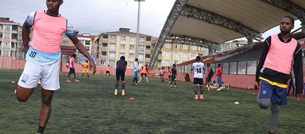 Türkiye'nin ilk Afrikalı amatör futbol takımı yolda - Sputnik Türkiye