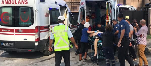 İzmir Adliyesi'nde gaz kaçağı - Sputnik Türkiye