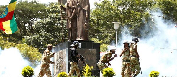 Etiyopya askerleri - Sputnik Türkiye
