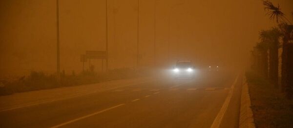 Şanlıurfa'da toz bulutu - Sputnik Türkiye