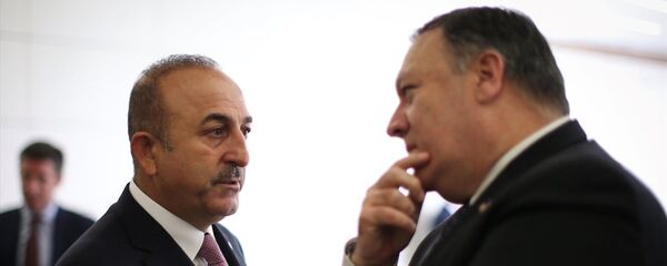 Mevlüt Çavuşoğlu - Mike Pompeo Mevlüt Çavuşoğlu - Mike Pompeo - Sputnik Türkiye