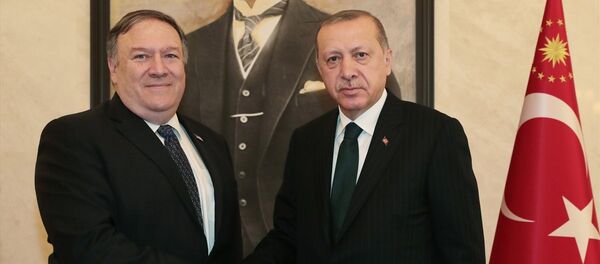 Recep Tayyip Erdoğan - Mike Pompeo - Sputnik Türkiye