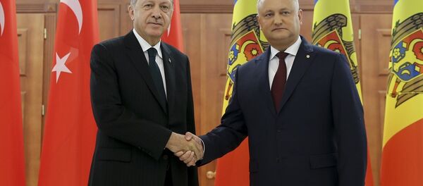 Recep Tayyip Erdoğan - İgor Dodon - Sputnik Türkiye