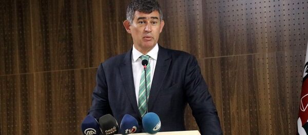 Türkiye Barolar Birliği Başkanı Metin Feyzioğlu, Düzce Barosu'nun yeni hizmet binasının açılış törenine katıldı. - Sputnik Türkiye