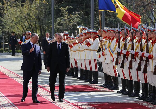 Erdoğan'ın Moldova ziyaretinden kareler - Sputnik Türkiye