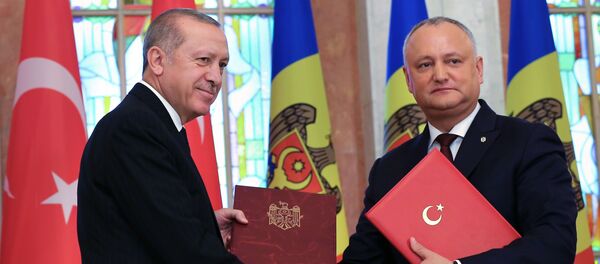 Erdoğan'ın Moldova ziyaretinden kareler - Sputnik Türkiye
