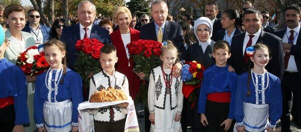 Erdoğan Moldova'da - Sputnik Türkiye