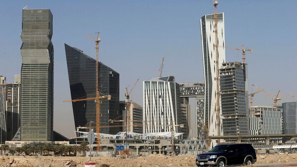 Suudi başkenti Riyad'ın Kral Abdullah Finans Bölgesi - Sputnik Türkiye