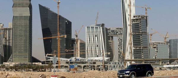 Suudi başkenti Riyad'ın Kral Abdullah Finans Bölgesi - Sputnik Türkiye