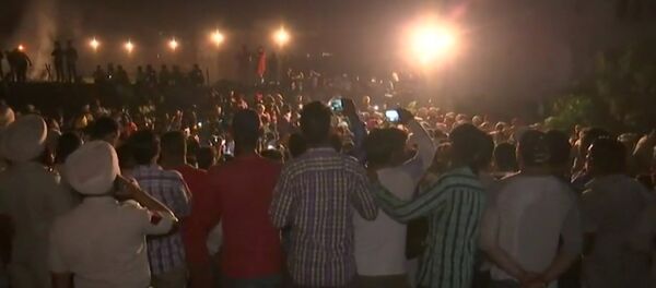 Hindistan'da yaşanan tren kazası - Sputnik Türkiye