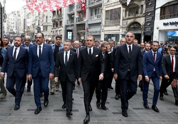 Törene Cumhurbaşkanı Yardımcısı Fuat Oktay da katıldı - Sputnik Türkiye