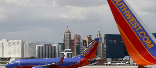 ABD'nin Las Vegas havalimanında Southwest Havayolları uçağı - Sputnik Türkiye