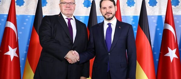 Berat Albayrak - Peter Altmaier - Sputnik Türkiye