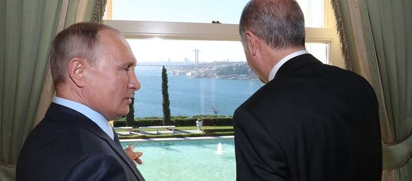 Putin - Erdoğan boğaz - Sputnik Türkiye