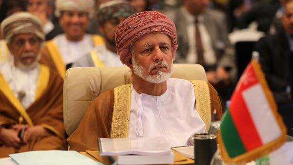 Oman's minister responsible for foreign affairs, Yussef bin Alawi bin Abdullah - Sputnik Türkiye