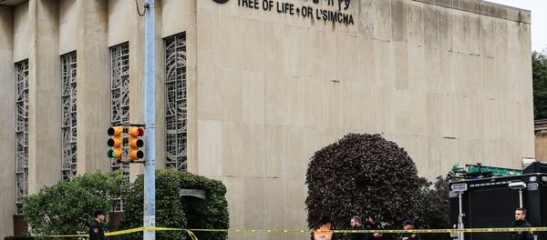 ABD'nin Pennsylvania eyaletinin Pittsburgh kentindeki bir sinagoga silahlı saldırı - Sputnik Türkiye