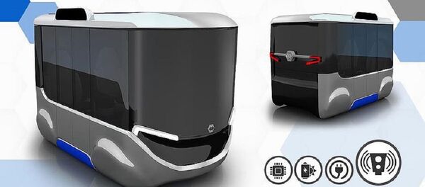 Yerli elektrikli sürücüsüz araç - Sputnik Türkiye