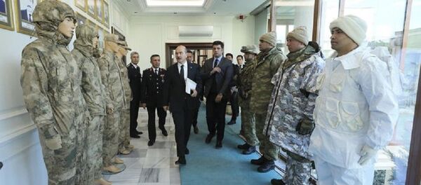 Askerler için kış şartlarına özel üretilmiş ekipmanlar - Sputnik Türkiye