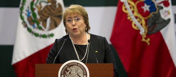 Chile's President Michelle Bachelet. File photo - Sputnik Türkiye