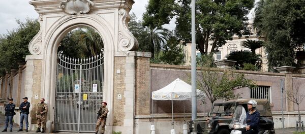Vatikan'ın Roma'da bulunan büyükelçilik binası - Sputnik Türkiye