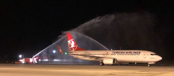 İstanbul Havalimanı'ndan ilk tarifeli yurt dışı sefer Kıbrıs'a yapıldı - Sputnik Türkiye