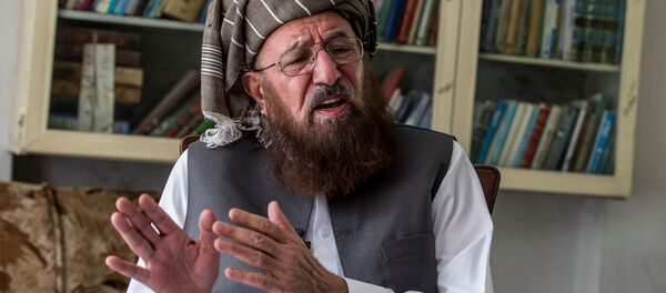 'Taliban'ın babası' olarak bilinen Daru'l Ulum Hakkaniye Medresesi lideri Mevlana Samiul Hak - Sputnik Türkiye