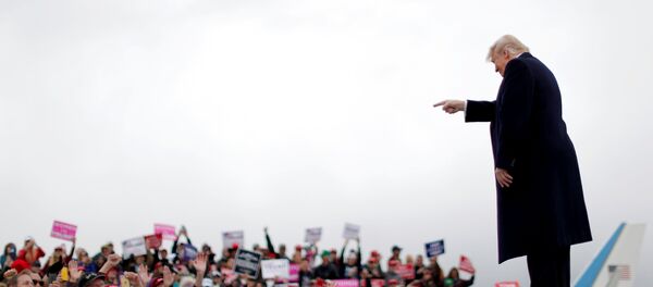 ABD Başkanı Donald Trump, Montana eyaletinde mitingde - Sputnik Türkiye