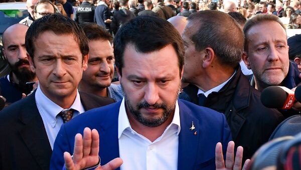 İtalya Başbakan Yardımcısı ve İçişleri Bakanı Matteo Salvini - Sputnik Türkiye