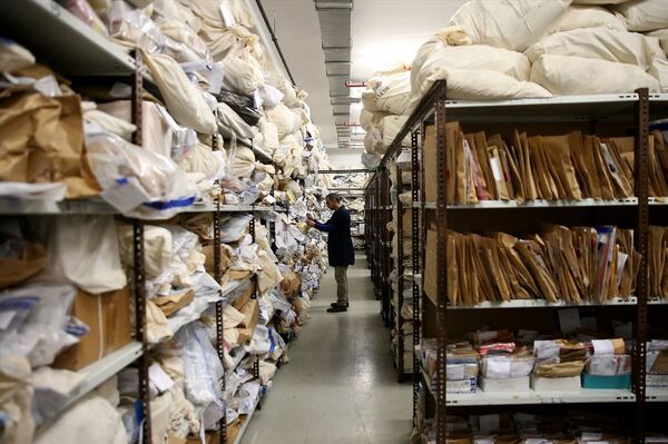 İstanbul'un adli emanet deposu, ilk kez görüntülendi - Sputnik Türkiye