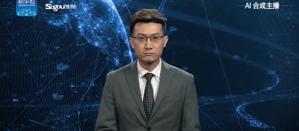 Çin - Yapay zeka haber sunucusu - Sputnik Türkiye