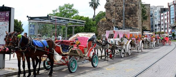 Antalya, fayton - Sputnik Türkiye