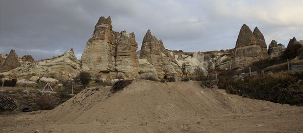 Kapadokya'da kaçak yapılaşma - Sputnik Türkiye
