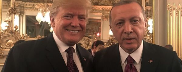 Recep Tayyip Erdoğan - Donald Trump Recep Tayyip Erdoğan - Donald Trump - Sputnik Türkiye