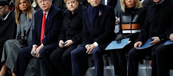 Fransa, 1. Dünya Savaşı'nın sona ermesinin 100. yılı töreni - Sputnik Türkiye