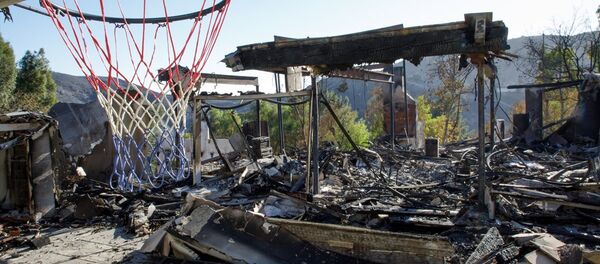 Kaliforniya- Yangın - Sputnik Türkiye