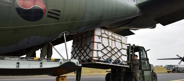 Güney Kore tarafından Kuzey Kore'ye gönderilen Mandalina - Sputnik Türkiye