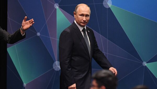 Rusya Devlet Başkanı Vladimir Putin- ASEAN - Sputnik Türkiye