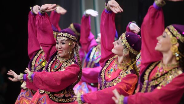 Kazan'da 'Tatar Kızı' 2018 Güzellik Yarışması - Sputnik Türkiye