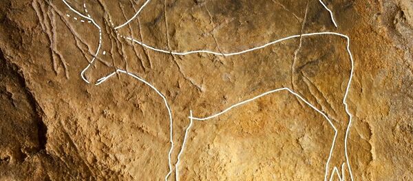 Buzul Çağı'ndan kalma mağarada 12 bin yıllık duvar resimleri bulundu - Sputnik Türkiye