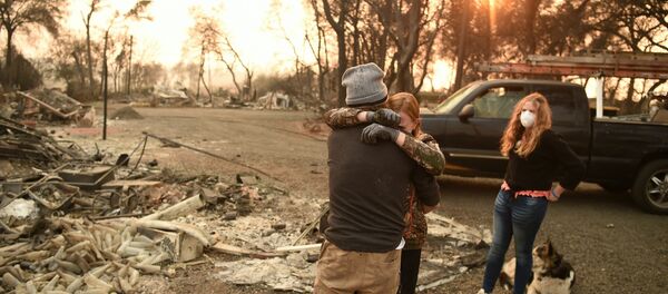 kaliforniya yangın - Sputnik Türkiye