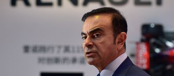 Nissan, Renault ve Mitsubishi ortaklığı CEO'su Carlos Ghosn - Sputnik Türkiye