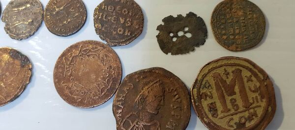 Roma ve Bizans dönemine ait sikkeler - Sputnik Türkiye