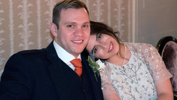 Hapis cezası verilen Matthew Hedges ve eşi Daniela Tejada - Sputnik Türkiye